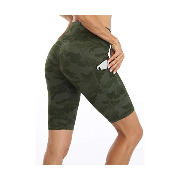 Oalka-Womens-Short-Yoga-Side-Pockets-High-Waist-Workout-Running-Shorts Oalka Women's Short Yoga Side Pockets High Waist Workout Running Shorts Multi Camo Army Green Medium
