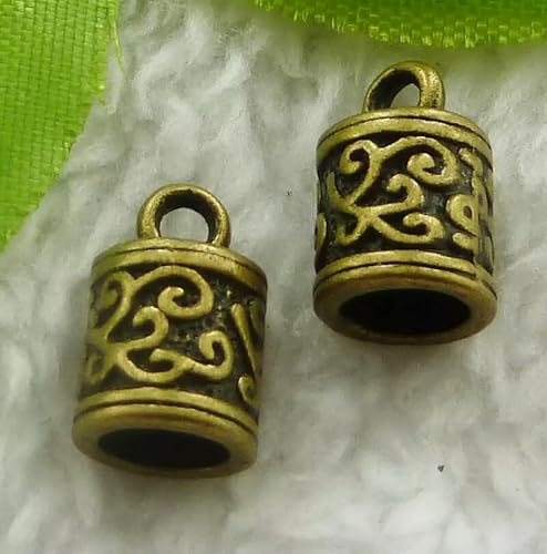 160 Stück Bronzeplatten 13x8mm B2326