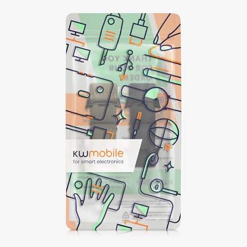 kwmobile 2X Sportarmband kompatibel mit Samsung Galaxy Watch 8 Galaxy/Galaxy Watch 8 Classic 46mm Armband - Sport Ersatzarmband Set aus Nylon für Fitnesstracker - Schwarz Dunkelgrün