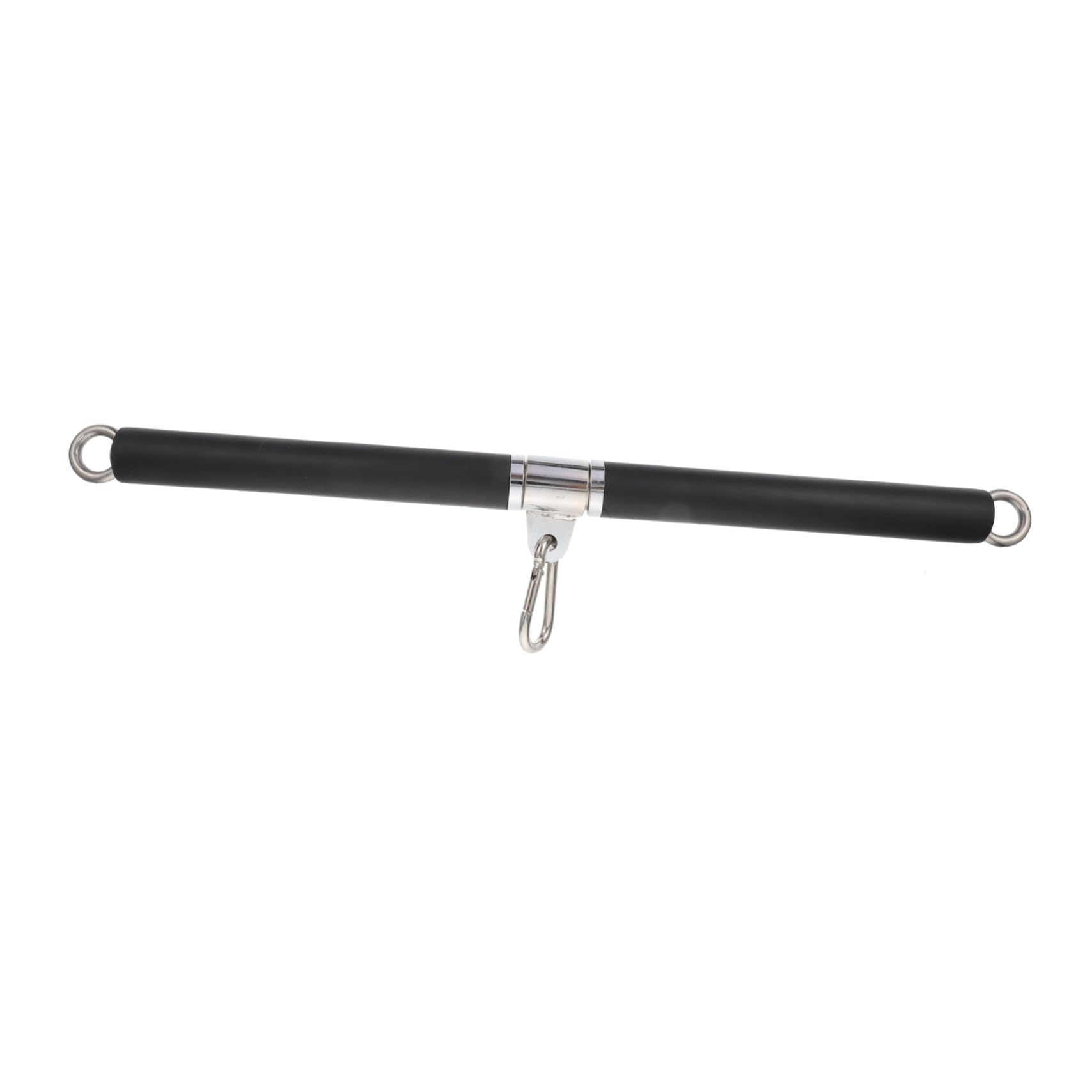 Barra Acero Inoxidable con Anillo de Rodamiento de Tracción Corta Fácil Instalación para Entrenamiento Muscular para Gimnasio y Hogar
