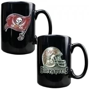 Amazon.com: Tampa Bay Buccaneers NFL 2pc Coffee Mug Set-Helmet/Primary ...