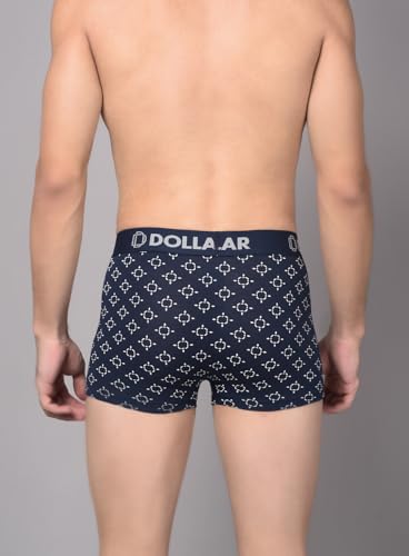 Image of Dollar Bigboss Men's Assorted Pack of 3 Cotton Trunk (Colour & Print May Vary)