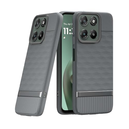 Image of Shockproof Case Compatible with Motorola Moto G67 Power 5G / G57 Power 5G | Full Camera Protection | TPU Flexible Back Cover for Motorola Moto G67 Power 5G / G57 Power 5G (Graphite Grey)