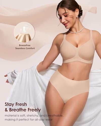 As Fairy Womens Wireless Jelly Bra Wire Free Seamless Bra (Various Colors) - image 2