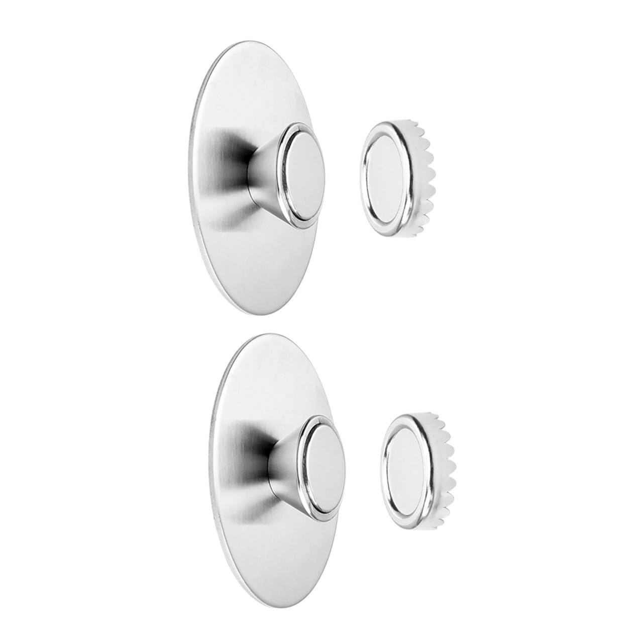 PRETYZOOM 4stücke Magnetische Seifenhalterung Wandmontierte Seifenschale Mit Abtropfgitter Für Badezimmer Rostfrei Und Installieren Elegantes Design Für Modernen Stil