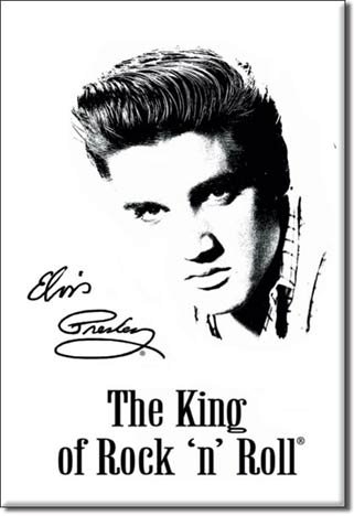 Desperate EnterprisesElvis - Signature Refrigerator Magnet - Funny Magnets for Office, Home & School - Made in The USA