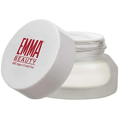 EMMA Beauty Intensive Rejuvenating Cuticle Balm, Instantly Smoothing and Restoring Cuticle Balm for Deep Hydration of Cuticles and Nails, .5 Ounce Glass Jar Cover