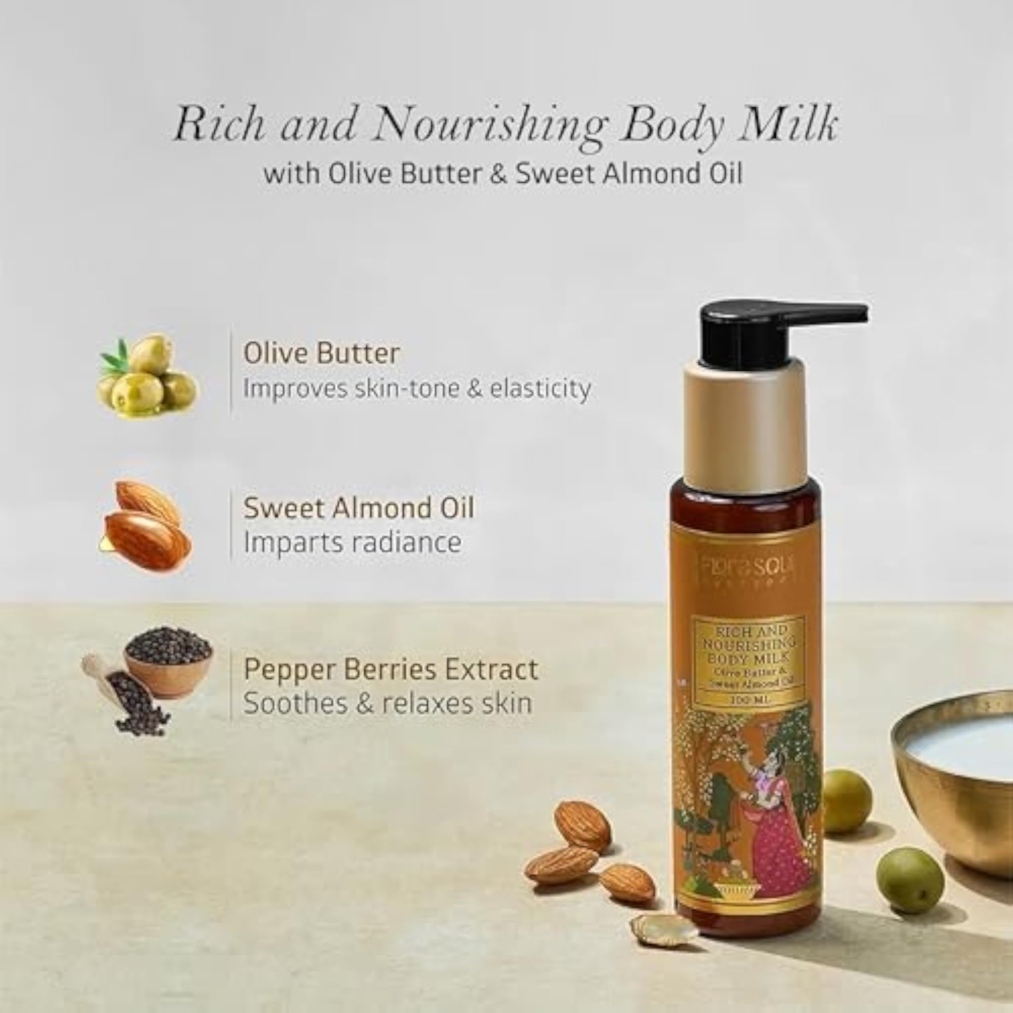 Ayurveda Nourishing Body Care Combo, Hydrating Cleanser