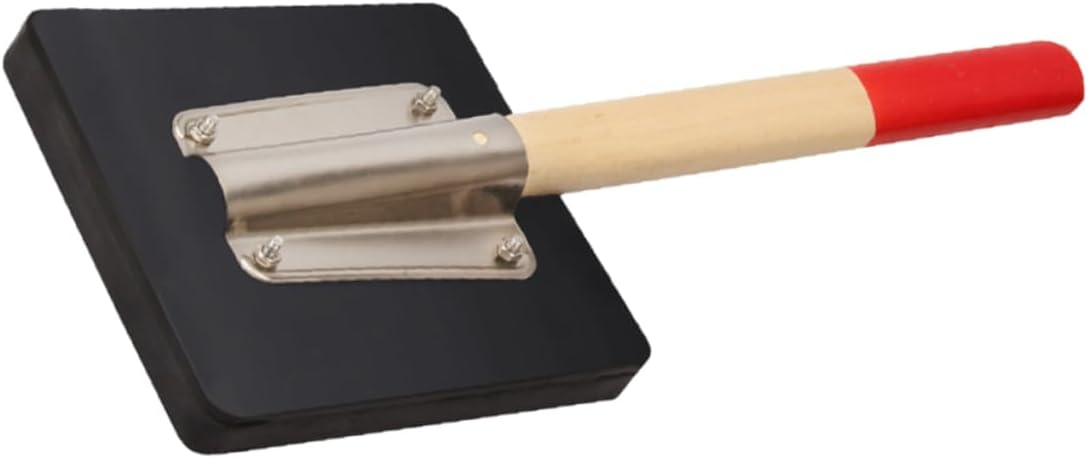 TEHAUX Paving Rubber Hammer Tool Handle Flattening Rubber Mallet for Tile Installation High Elasticity and Wear Resistance for Tiling and Flooring Projects