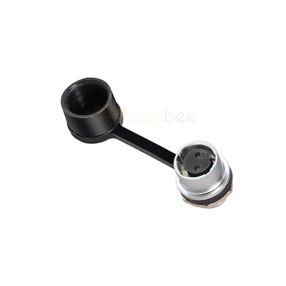 YC8 Series 2 Pin Male Plug Female Socket Avation Connector Push-Pull Quick Lock Waterproof Reverse Mount