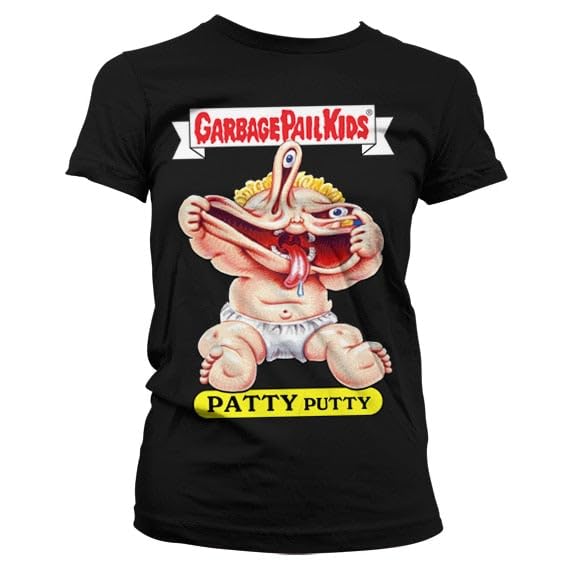 T-shirt Femme Garbage Pail Kids Patty Putty Noir Taille S