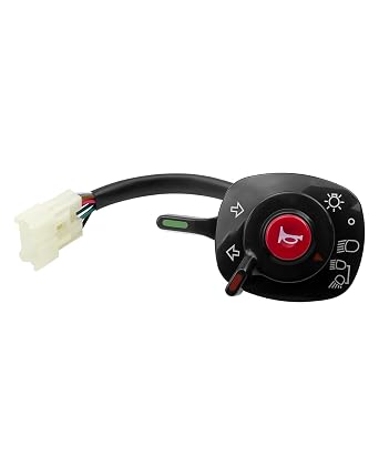 5T057-12242 Headlight Switch Fit for Kubota 588I-G 688 888 758 988 Harvester Components RS19, Head Light Switch Replace 5T057-42242