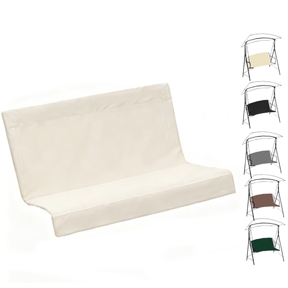 Housse de siège de balancelle 600D oxford beige 160x58cm