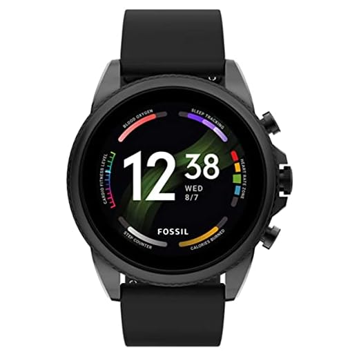 Los mejores Smartwatch para mujer: Elegancia y funcionalidad en tu muñeca 4 Fossil Connected Smartwatch Gen 6 para Hombre con tecnología Wear OS de Google, frecuencia cardíaca, NFC y notificaciones smartwatch FTW4061