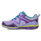 pediped Girl's Force Sneaker, Lavender, 33 Child EU Big Kid (1.5-2 US)