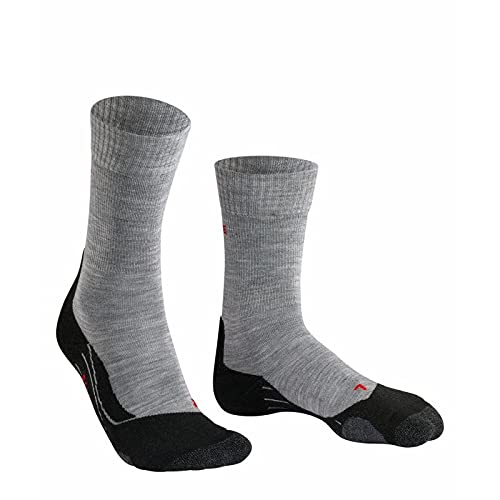 Chaussettes FALKE Tk2 de marche active et trekking gris clair 39-41 - 2