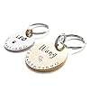 Cats Dogs ID Tags Personalized Lovely Symbols Pets Collar Name Accessories Simple Custom Engraved Products for Extra Small Four Legged Child Necklace Chain Anti-Lost Shiny Stainless Steel Charm