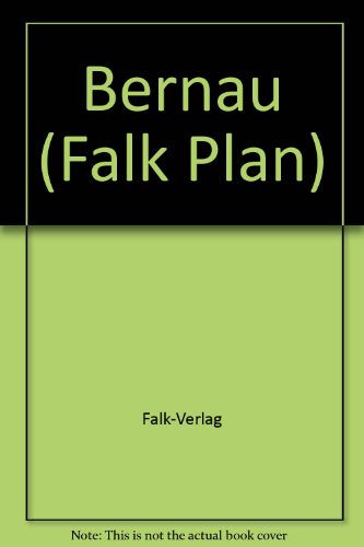 Falkplan Extra Bernau ( Stadtplan). Mit Umgebungskarte, Straßenverzeichnis, Postleitzahlen.