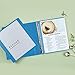 Avery Durable View 3 Ring Binder, 1 Inch Slant Rings, 250-Sheet Capacity, DuraHinge, 1.4 Inch Wide Spine, Customizable Clear Covers and Spine, 1 Pool Blue Binder (17831)