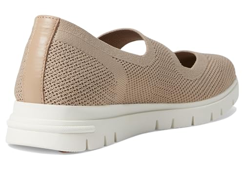 David Tate Women's Comfy Knit Fabtic Flat Taupe 9 X-Wide4