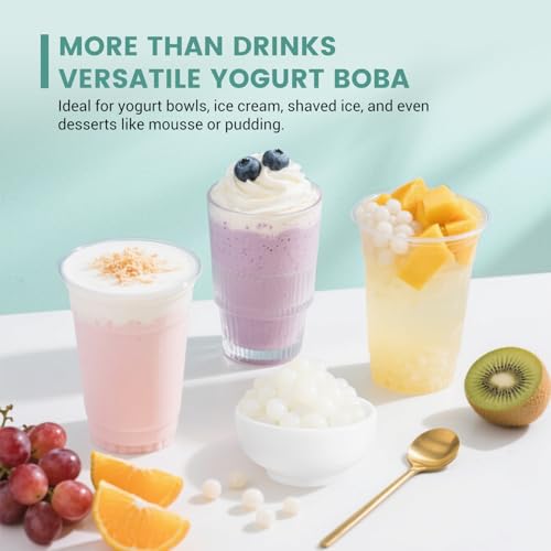 Image of Soeos Yogurt Flavored Popping Boba Pearls, 6.6 lbs (3Kg)