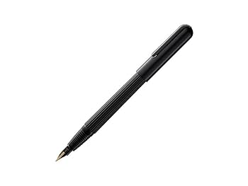 Amazon.co.jp: ブラックimporium万年筆by Lamy Medium Nib