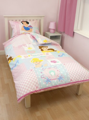 Colcha Princesa nórdica reversible para cama infantil 2