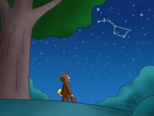 Curious George Sees Stars/Curious George Gets a Trophy