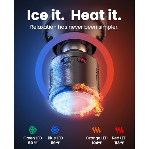 bob and brad a2 pro massage gun with heat and cold therapy professional percussion massage gun deep tissue for athletes home gym portable muscle massager with force sensor light ideal gift