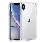 Whioltl Case for iPhone X and XS Crystal Clear Phone Cover, Anti-Scratch and Shock-Absorption, Basic Case for iphone XS, Compatible with Wireless Charger and Bike Phone Holder - Transparent
