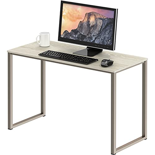 Image of SHW Mission 32-Inch Home Office Computer Desk, Maple