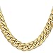 14k Yellow Gold 11mm Miami Cuban Chain Necklace 30 Inch Pendant Charm Curb Fine Jewelry For Women Gifts For Her