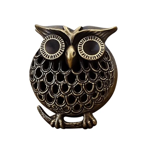 Djowyh Porte-encens de cône, Porte-encens | Support d'encens en métal rétro,Ornement de Bureau, Receveur de Cendres, encensoir intérieur, décoration Zen pour Le...