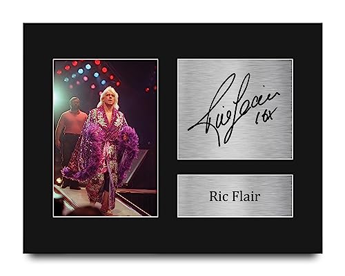 HWC Trading Ric Flair Gifts Signed Printed Autograph WWE WWF