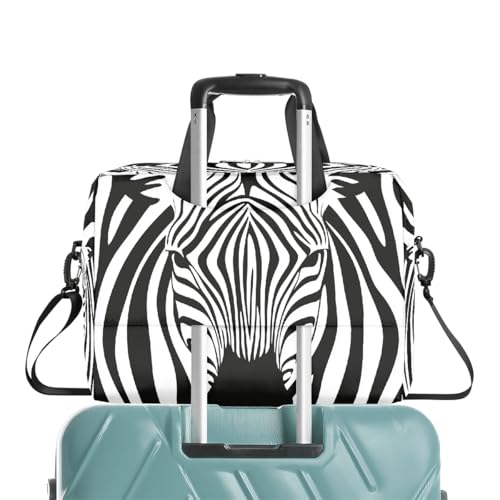 Bolsa para portátil Abstract Zebra Print 15.6 pulg. miniatura 6