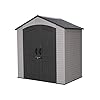 Lifetime 60057 outdoor storage shed 7 x 45  urban country home decor