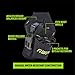 AWP Angled Drill Holster | Heavy-Duty Polyester Drill Holster Designed to Sit on Belt and Hold Weight Evenly | Black | Fits Most Drills
