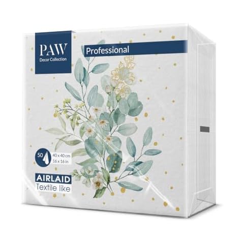 Serviettes en papier PAW - Airlaid Cover