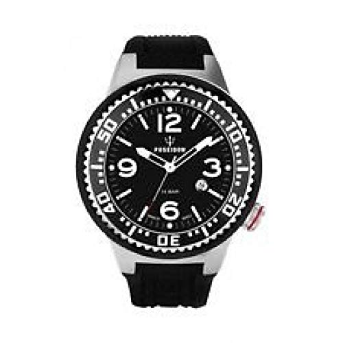 Men's Wrist Watch KIENZLE Poseidon 720/3090 black rubber strap