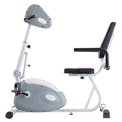 Image of Electronic Physical Therapy Rehabilitation Bike for Senior Recumbent Indoor Pedal Exerciser Training Hand Arm Foot Leg Knee Passive Assist for The Handicap Disabled Stro