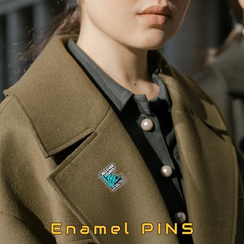 Image of Enamel Pins for Backpacks, Colorful Cute Cartoon Lapel Pins, Cool Bedge Brooch Pins for Lanyard, Bags, Hat, Clothes, Jacket. Clothing Decoration