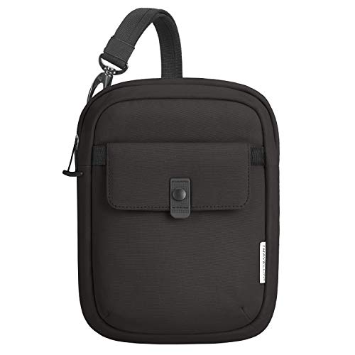 Bolsa delgada antirrobo unisex para adulto con bandolera ajustable cómoda