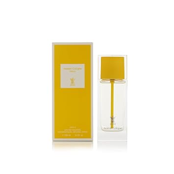 Arabian Oud Arabian Cologne Yellow Unisex Eau de Cologne 100 ml 3.4 oz | Fresh, Woody | A Radiance Full of Vitality | Notes of Mandarin, Orange Blossom, Vetiver, Musk, Oakmoss and rose.