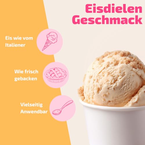 Apfelkuchen Eispaste │ MEGA GESCHMACK │ Pimpe deine Eis, Desserts, Getränke uvm. mit einem kulinarischen Geschmackshighlight auf│ Inhalt 250 g – Bild 3