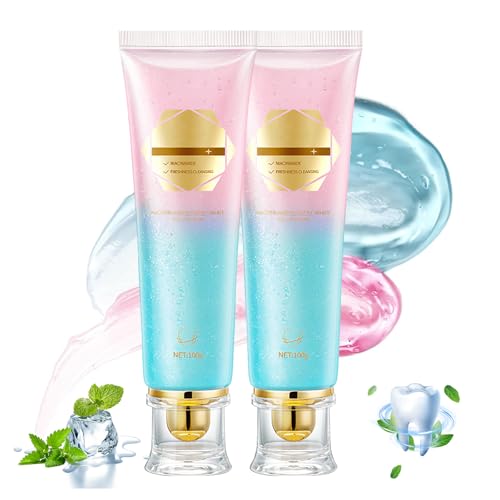 2Pcs Acssart Radiant Whitening Toothpaste,Unismart Toothpaste Whitening,Niacinamide Whiteing Toothpastes,Niacinamide Toothpastes,Deep Cleaning Care