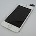 Shinefuture White Front Housing LCD Display Touch Digitizer Screen Assembly + Home Button +Rear Camera Flex Cable For Iphone 5s