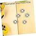 BUGUUYO 200pcs Stainless Steel Countersunk Flat Washers Smooth for Automotive Construction Plumbing Electrical and Industrial Use