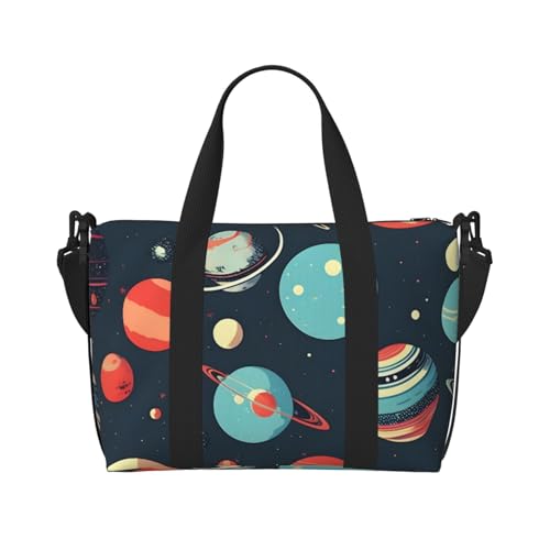 Sac à main planète spatiale mixte et léger pour vos voyages et le sport