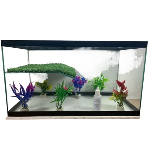 aquário para tartaruga 22 litros aquaterrario 45 * 20 * 25 (COMUM)