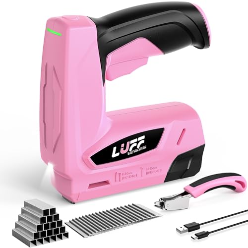LUFF 2-in-1 Cordless Electric Staple Nail Gun